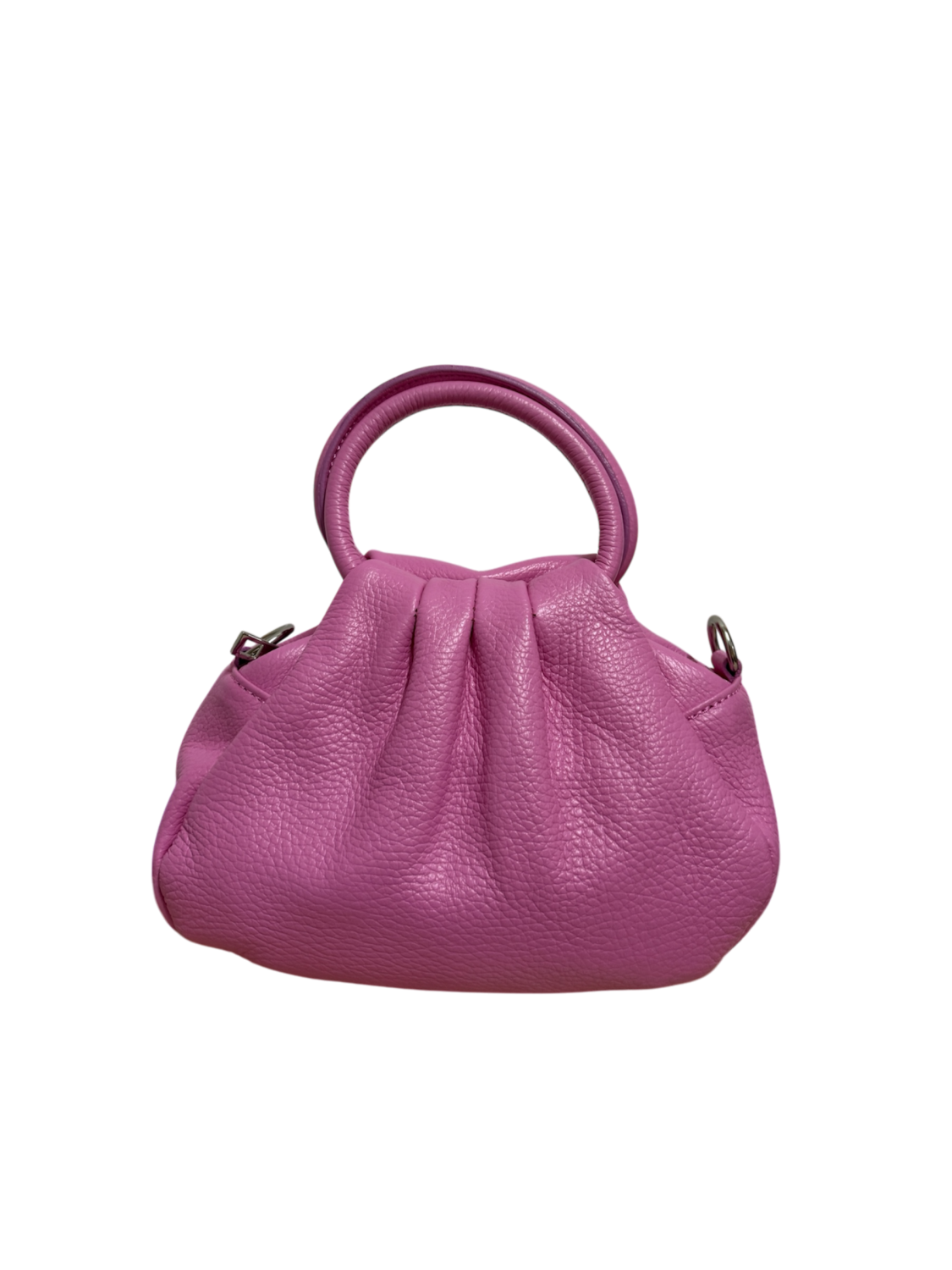 BOLSO PIEL SAQUITO ROSA Rosa