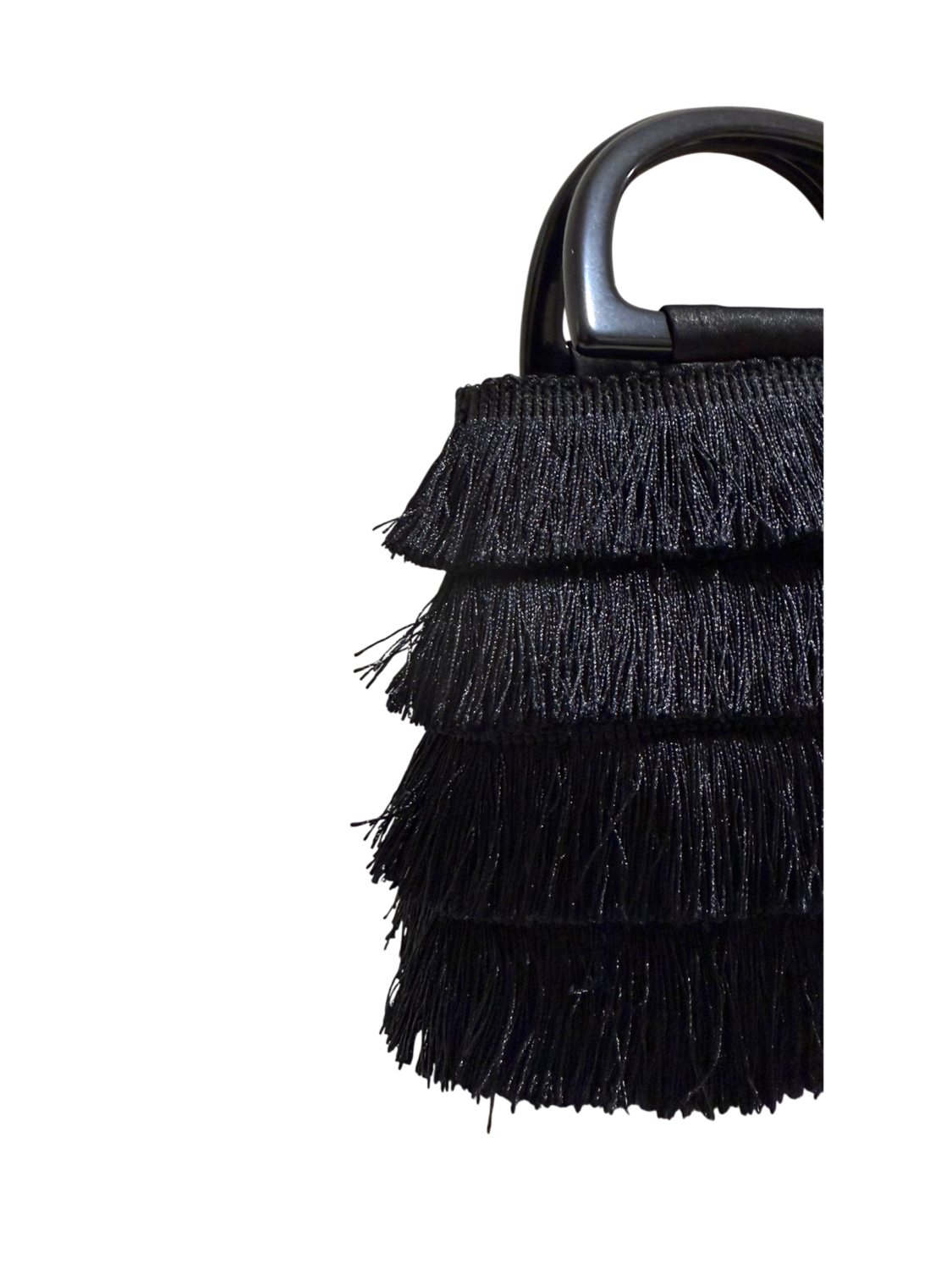 BOLSO FLEQUITOS YEYÉ Negro