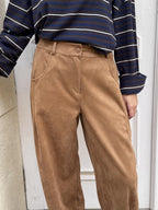 PANTALÓN TEJIDO ANTELINA BOHEMIO Camel