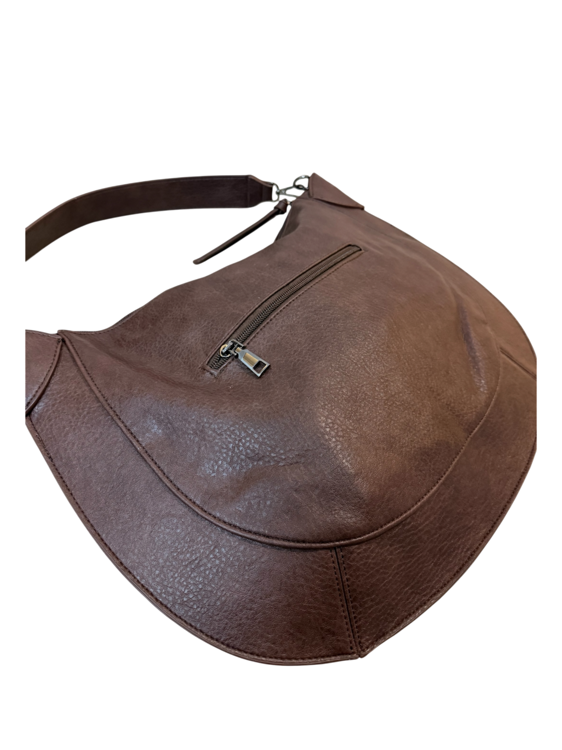 BOLSO EFECTO PIEL TACHAS CANALLA Marrón