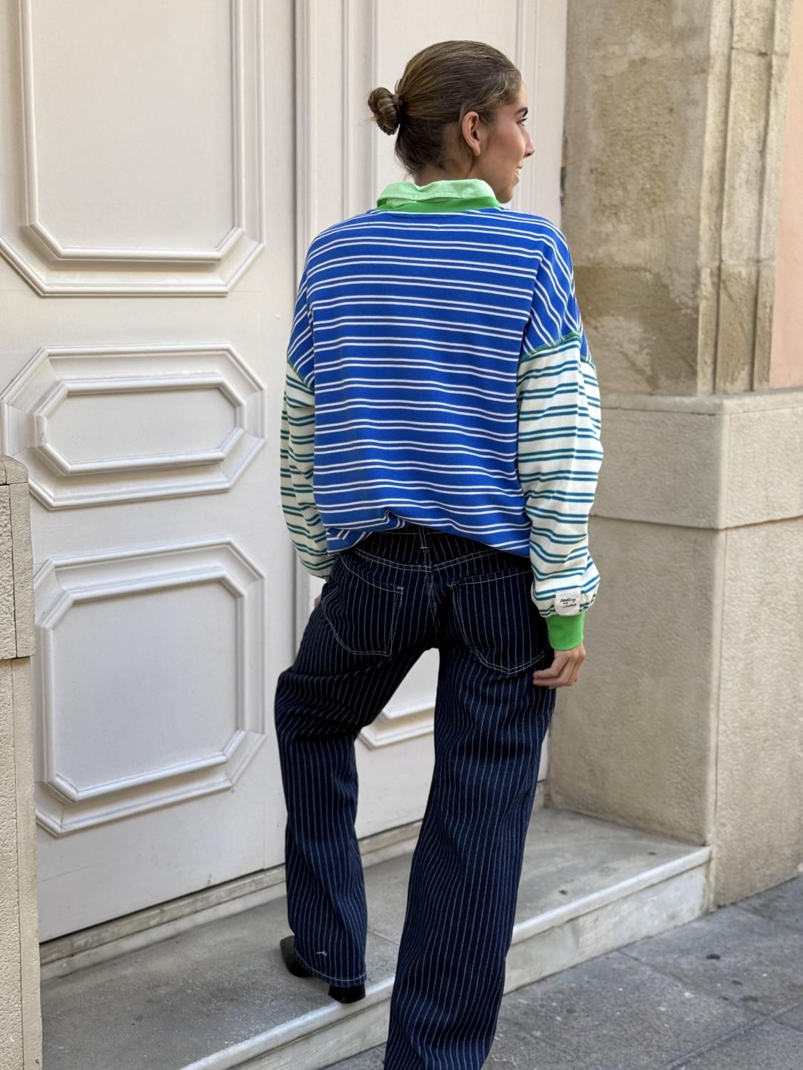 PANTALÓN VAQUERO LA RAYADA AZUL Azul