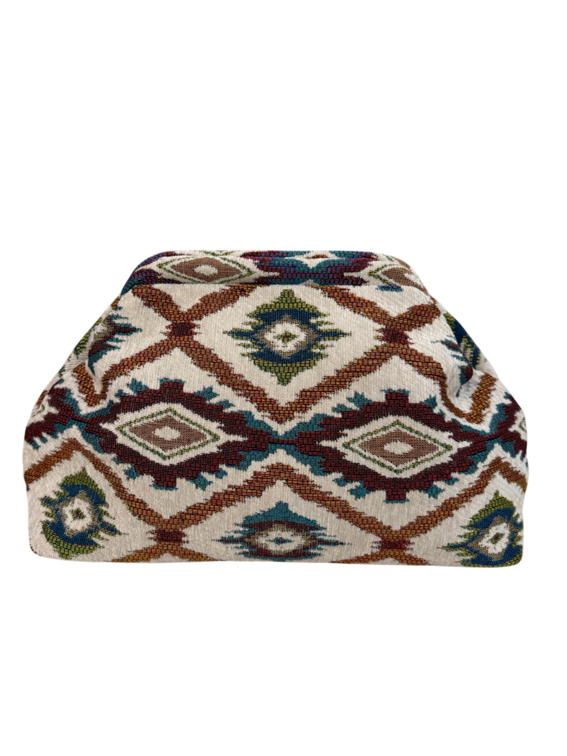 BOLSO CARTERA TAPICERIA ÉTNICO - BEIGE