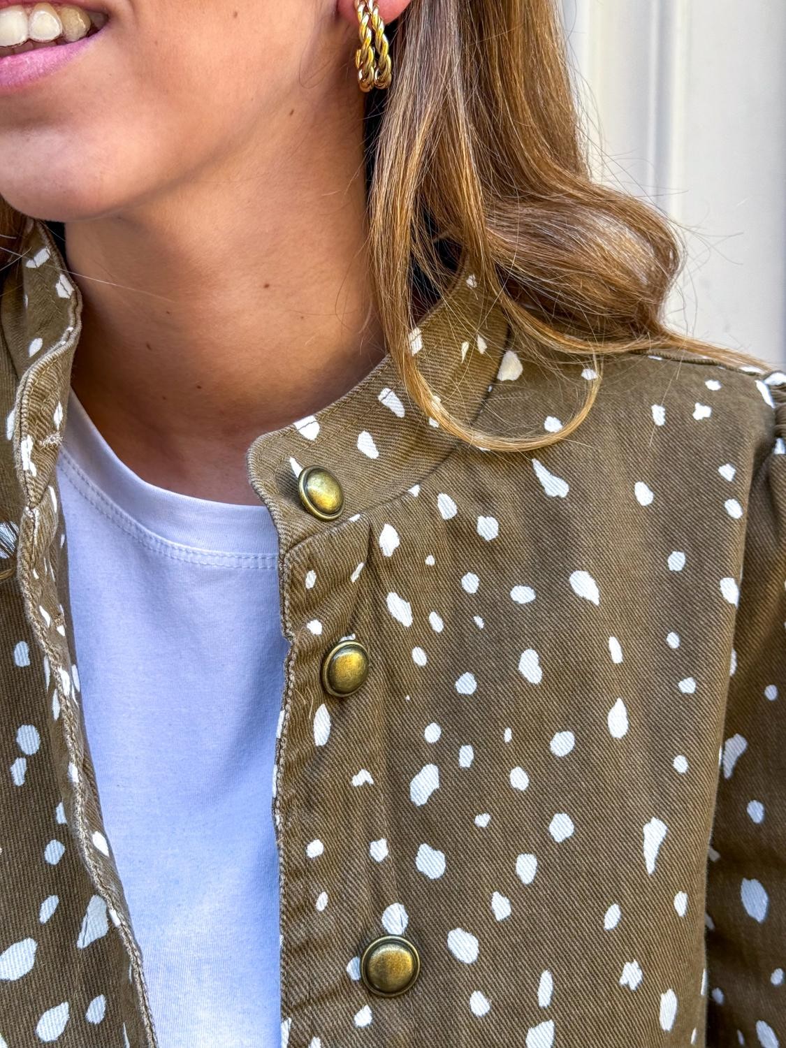 CHAQUETA TEJIDO VAQUERO MALA PINTA - CAMEL