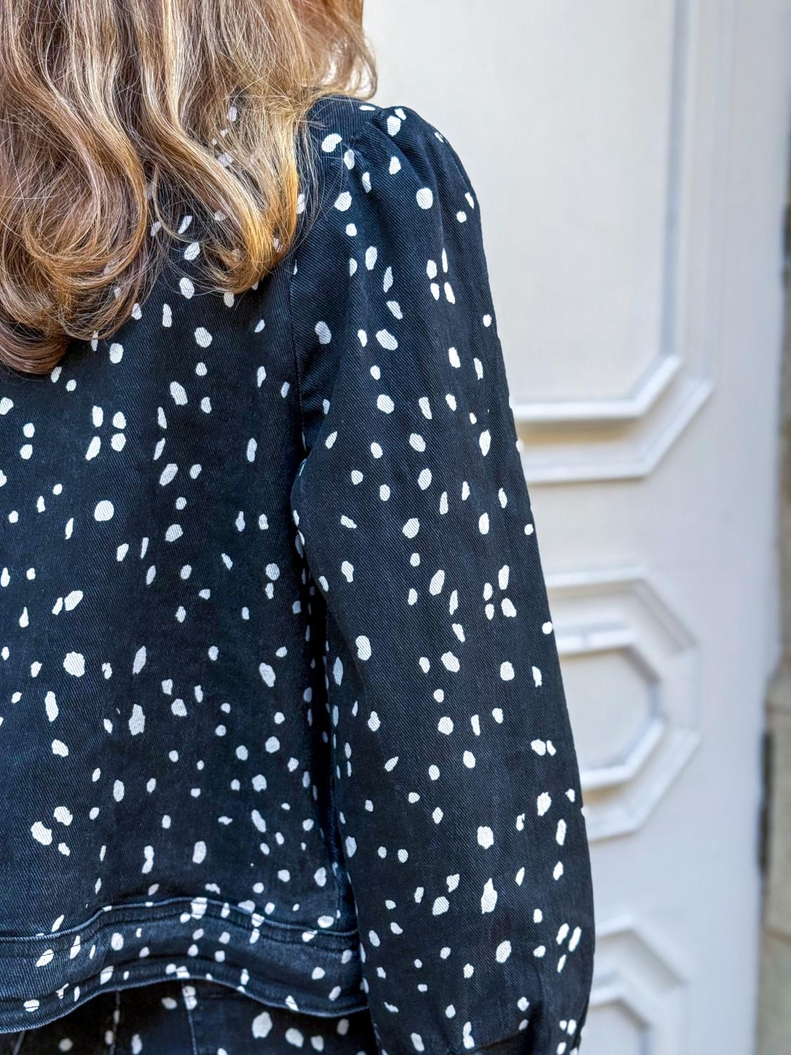 CHAQUETA TEJIDO VAQUERO MALA PINTA - NEGRO
