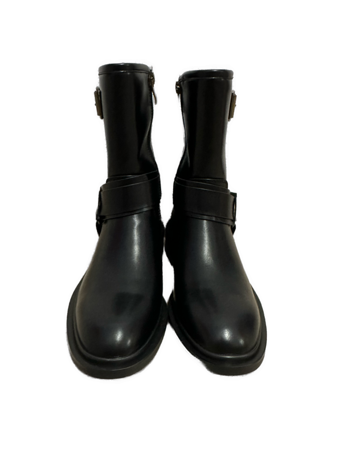 BOTINES MOTEROS NEGROS Negro